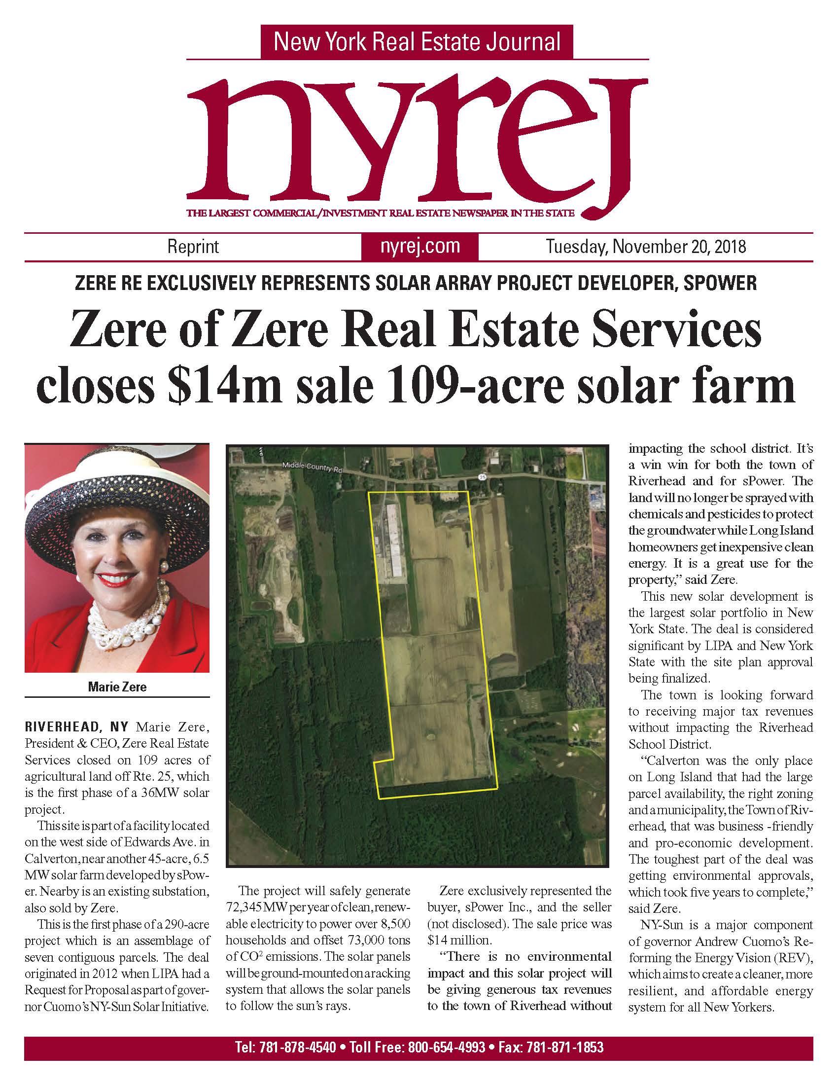 Zere Solar 109 Acres