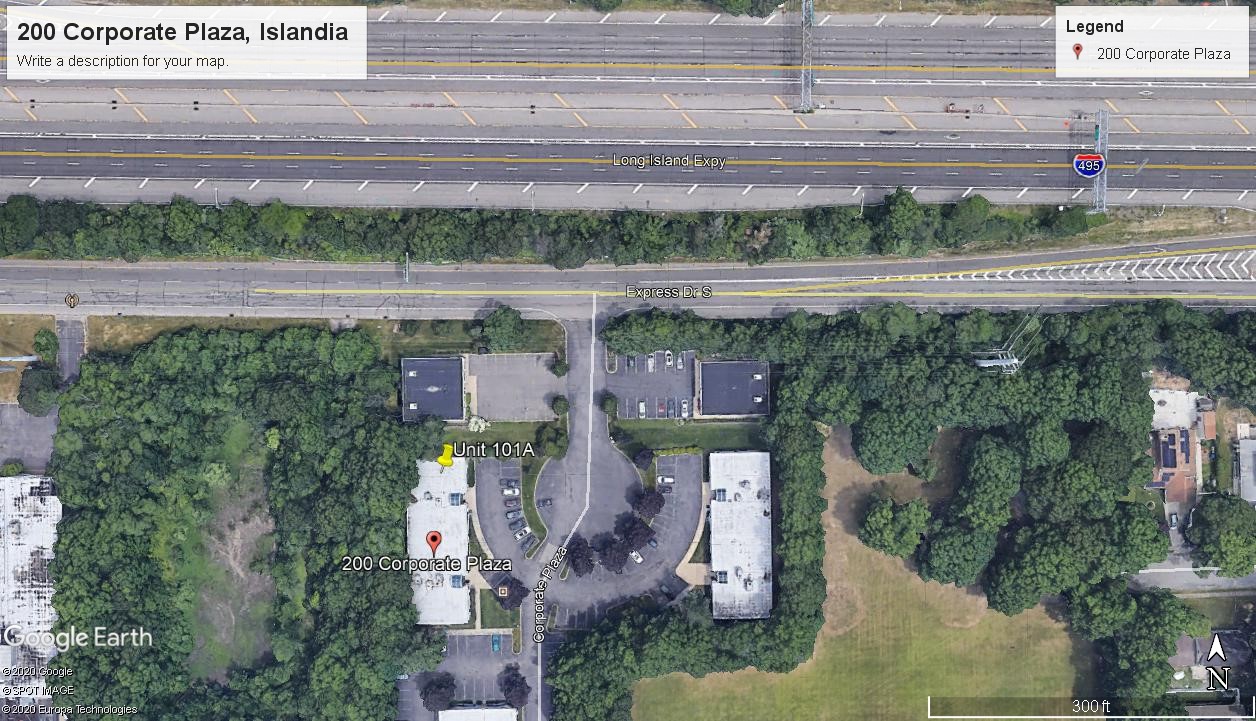 EXCLUSIVE Corporate Plaza Office Condo 200 Corporate Plaza, Suite A101 Islandia-Off LIE Exit 57